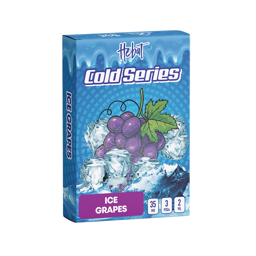 Hebat vape LED POD Ice Grapes