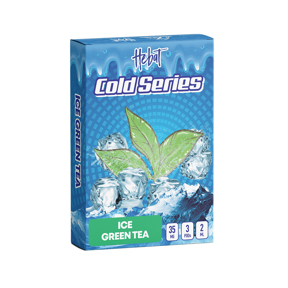 Hebat vape LED POD Ice Green Tea